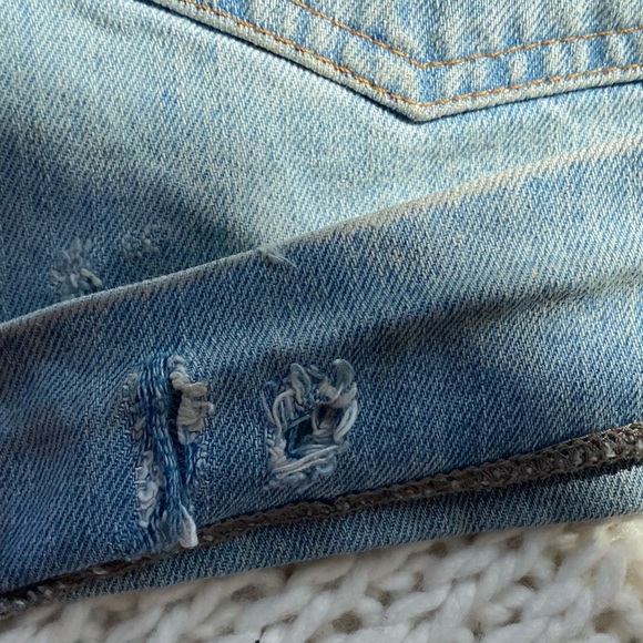 Denim staple shorts w30(76cm) a few harmless holes - Picture 6 of 10